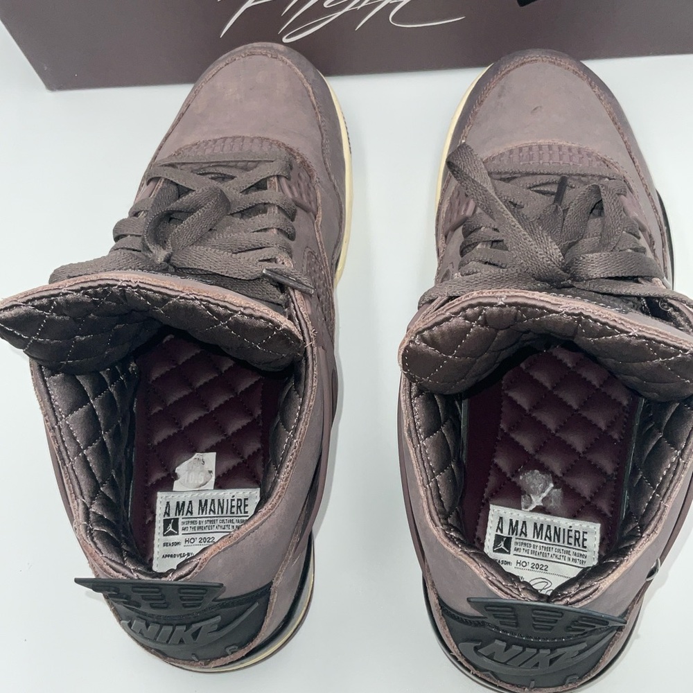 AIR JORDAN 4 RETRO A MA MAINERE VIOLET ORE NIB  -  DV6773 220 - Picture 6 of 12